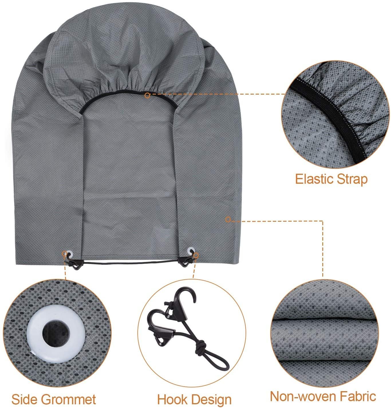 Easy Carry Waterproof Dust Proof Polyester Custom Printed Spare Tire Cover for toyota Prado