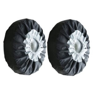 Car Tire Cover rav4 Spare Tire Customized Logo Printing Dustproof Waterproof Sun UV Protection Tire Stack Cover