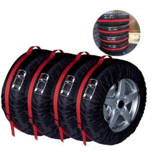 Sports Style Oxford Material UV Waterproof Wheel Tire Cover for Parking and Snow Protection