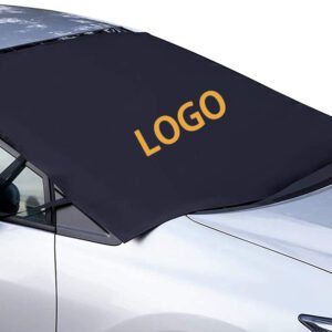 Snowproof Front Windshield Half Car Cover for Automobiles Windshield Protector Ice Protection Car Cover