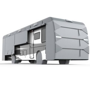 Premium Oxford RV Cover Outdoor Rain Snow Sun Protection Breathable Tearproof Full Body Cover For Motorhome Caravan