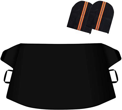 High Thick Front Car Windshield Snow Cover Heated Windscreen Snow Cover Made of Durable Aluminium