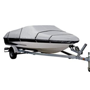 Boat Trailer Covers Boat Travel Waterproof UV Protection 600D Polyester PU1000