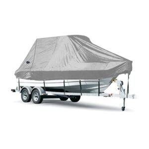 Custom Polyester BOAT COVER for T-TOP BOATS Fits 23-24FT LENGTH up to 106" WIDTH