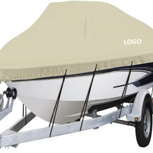 Hot Sale T-Top Boat Cover Breathable Waterproof V-Hull and Tri-Hull Runabouts Outboards Boat Cover