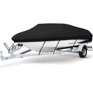 Universal Waterproof Ski Marine Trailerable V-Hull Protect Boat Dust Covers