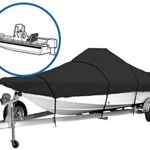 Custom European Market UV Proof Polyester Oxford 600D Fabric Trailerable Waterproof Boat Covers