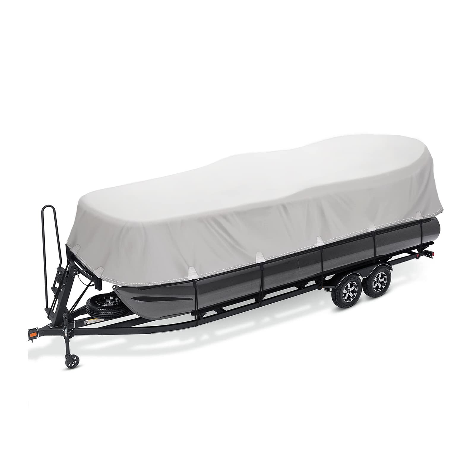 Heavy Duty 300D Polyester Oxford Waterproof and UV Proof Pontoon Boat Cover - Image 2