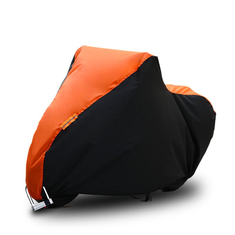 Elasticated Car and Motorcycle Cover Gas-Protected Beach UV Shield Custom Fit Beach Cover - Image 2