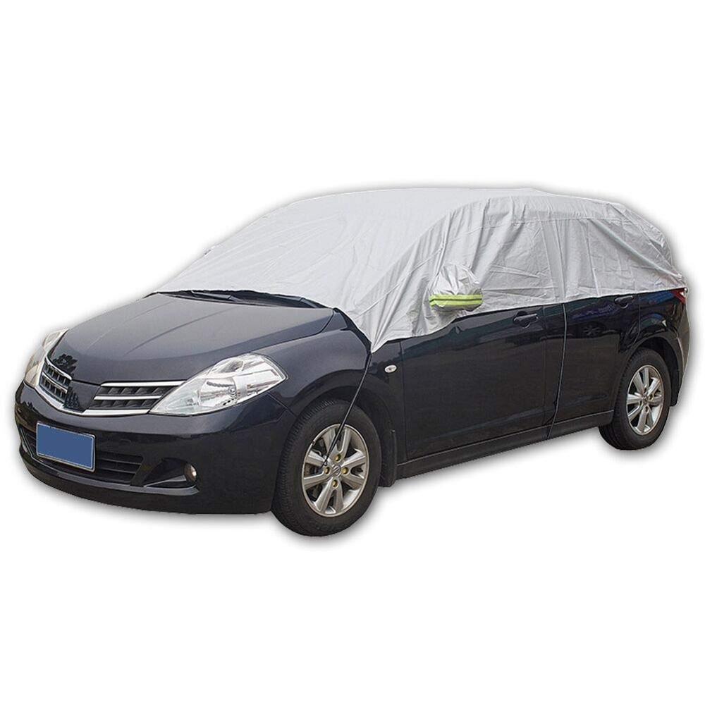 High Quality Cheap Price with Mirror Pocket and Reflective Stripe Windshield Cover Car Top Cover - Image 2