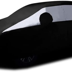 Lightweight Mid-Size SUV Car Cover 206-Inch Waterproof Polyester Aluminum Cover Easy Installation