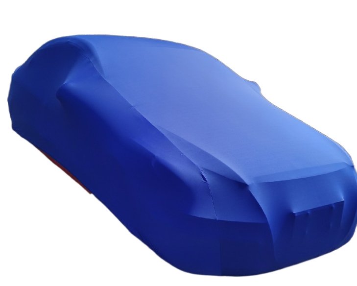 Best Selling Custom Fit Full Body Car Cover Soft Fleece and Spandex Indoor Breathable for Exhibition Hall - Image 2
