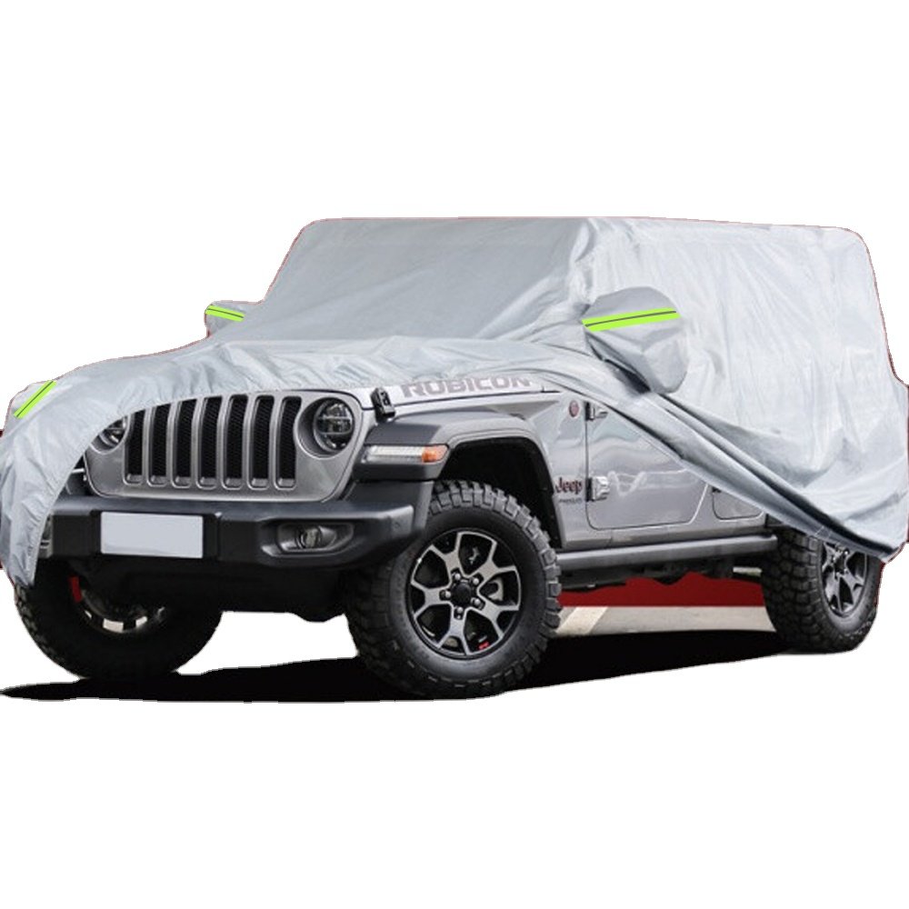 Guard Waterproof Sports Polyester Spandex Car Body Cover Windscreen Protection Hail Dustproof Four-season Outdoor Use 90% UV - Image 2