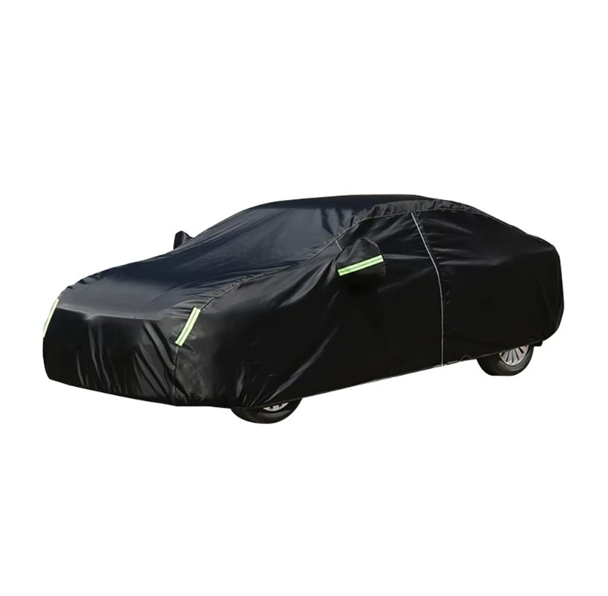 Factory Direct Waterproof Polyester Universal Fit Car Cover with 95% UV Protection for Outdoor Use - Image 2