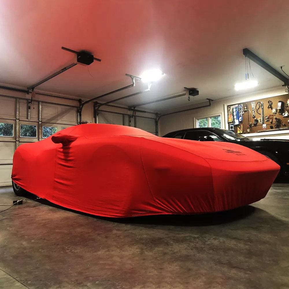 Hot Selling GUARD Indoor Car Cover Polyester Protective Dustproof Stretch for All Sizes Car Protection - Image 2