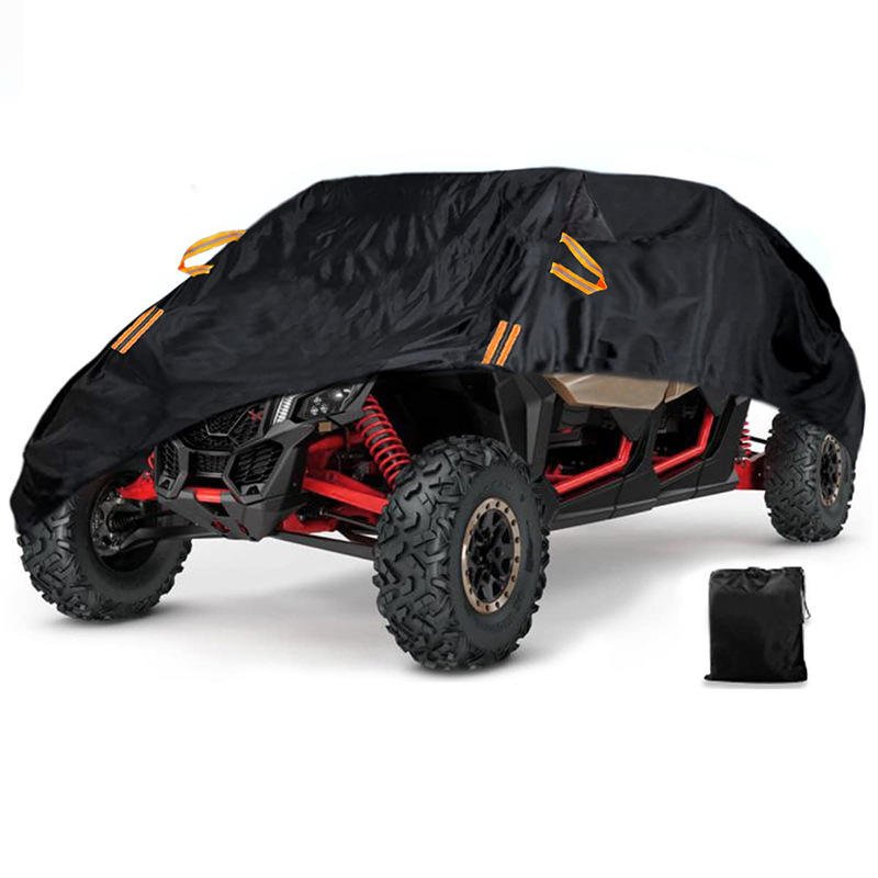 Waterproof Black Oxford UTV Body Cover with UV Protection New ATV Cover for Parts & Accessories - Image 2