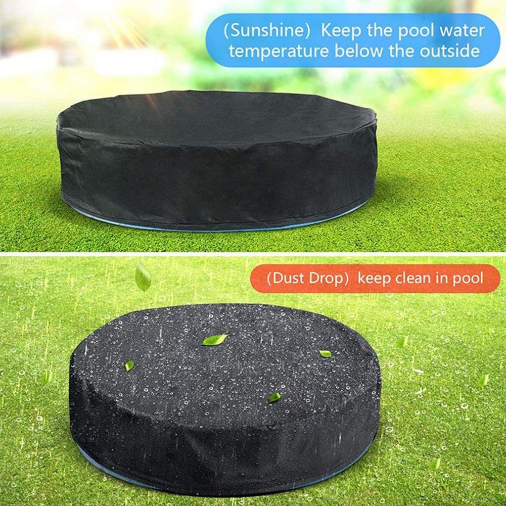 Customized round Swimming Pool Cover PVC with Germany Outdoor Garden Coated Oxford Fabric for Children and Newborns - Image 2