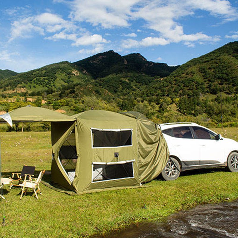 Car Tents Camping 2023 Latest Fashionable Large Ventilate Available for Family 3 4 People Camping Tent - Image 2
