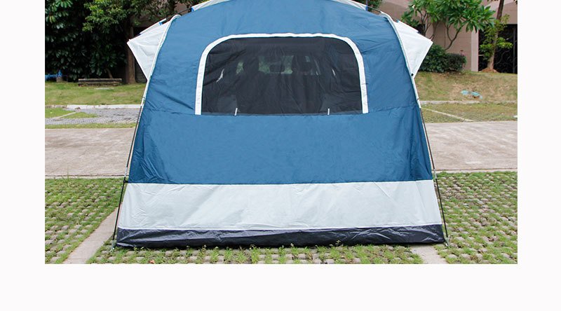 Outdoor Double-sized Self-driving Car Multi-functional Tent for Car Side and Rear - Image 2