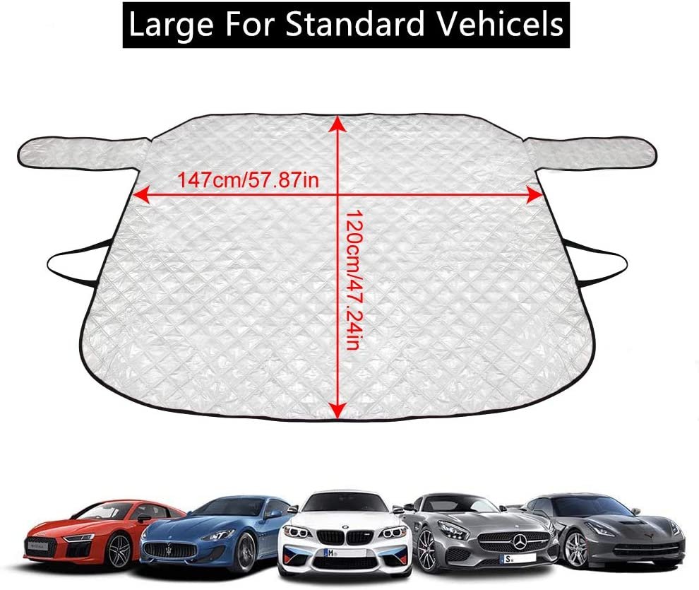 9 Magnetic Waterproof Window Cover Summer Car Windshield Snow Cover for Ice and Snow - Image 2