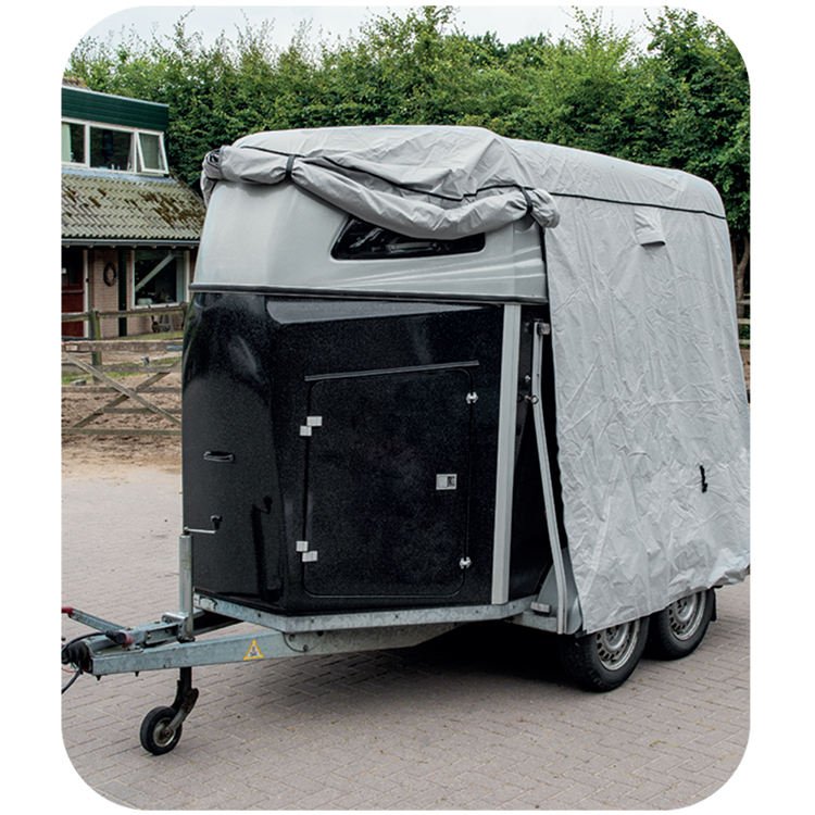 Factory Price Waterproof Outdoor Non-Woven Horse Trailer Cover with UV Resistant Feature - Image 3