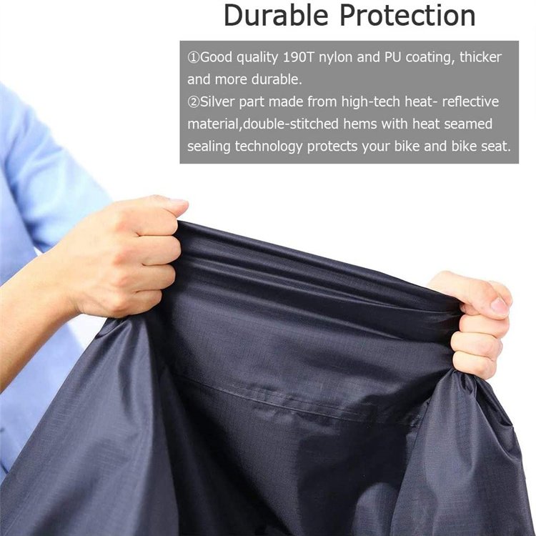 New Design Foldable Waterproof Oxford Material Bike Cover Storage Bag for Road Bicycles Kids' Bikes Custom Size Weather - Image 3