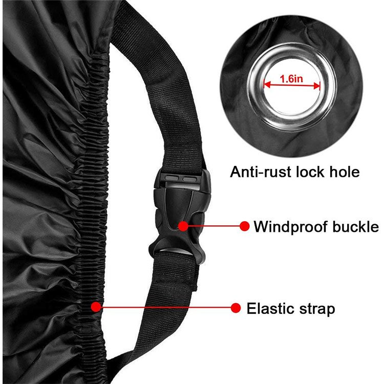High Quality Breathable Motorcycle Cover Waterproof Rain Cover Popular Selling Motorcycle Shed - Image 3