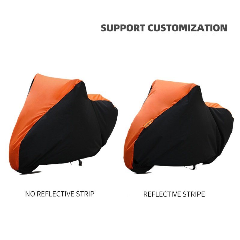 Elasticated Car and Motorcycle Cover Gas-Protected Beach UV Shield Custom Fit Beach Cover - Image 3