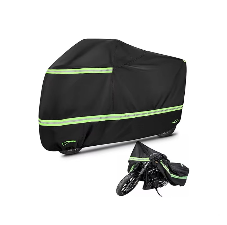 Wholesale Outdoor Motorcycle Cover 300D Oxford PVC Waterproof UV Protection Sunproof Durable Customizable Size 1 Year Warranty - Image 3