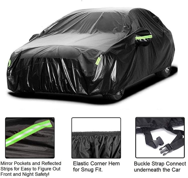 Outside Car Cover Waterproof Automatic Car Cover Dustproof Vehicle Car Cover - Image 3