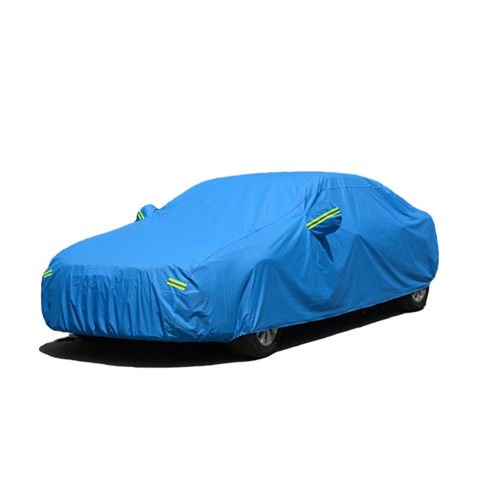 Guard Waterproof Sports Polyester Spandex Car Body Cover Windscreen Protection Hail Dustproof Four-season Outdoor Use 90% UV - Image 3
