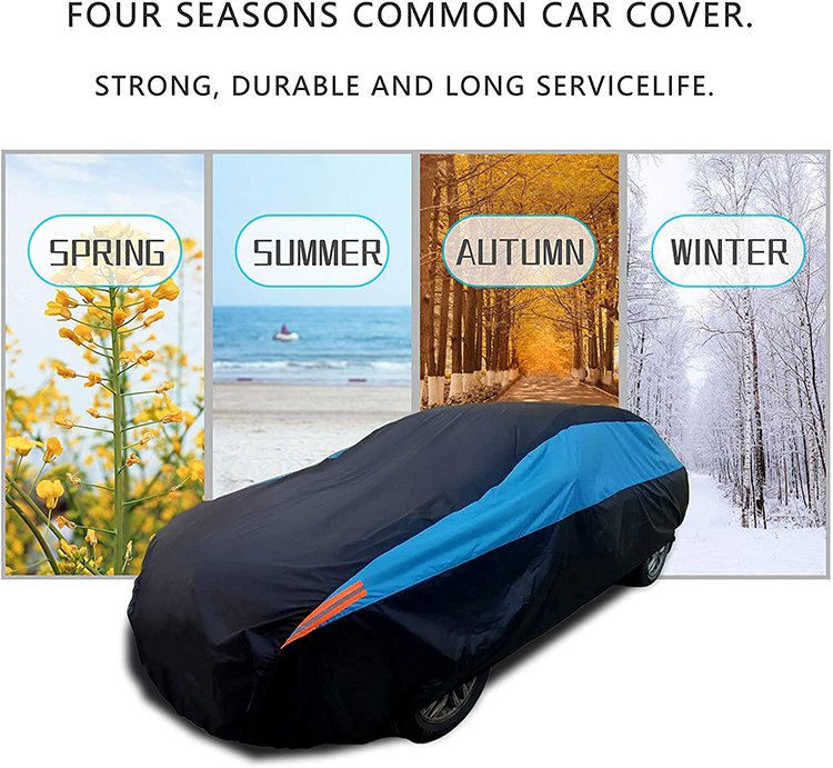 New Fashion Latest Colored Outdoor Suv Car Cover Oxford Car Cover Heat Proof Good Quality for Hot Weather - Image 3