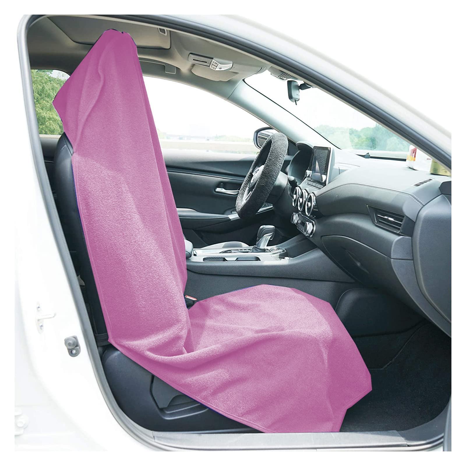 Reusable Front Towel Material Durable Airplane Theater Car Seat Cover Large for Public Transit Bus Train Model3 Model X Model S - Image 3