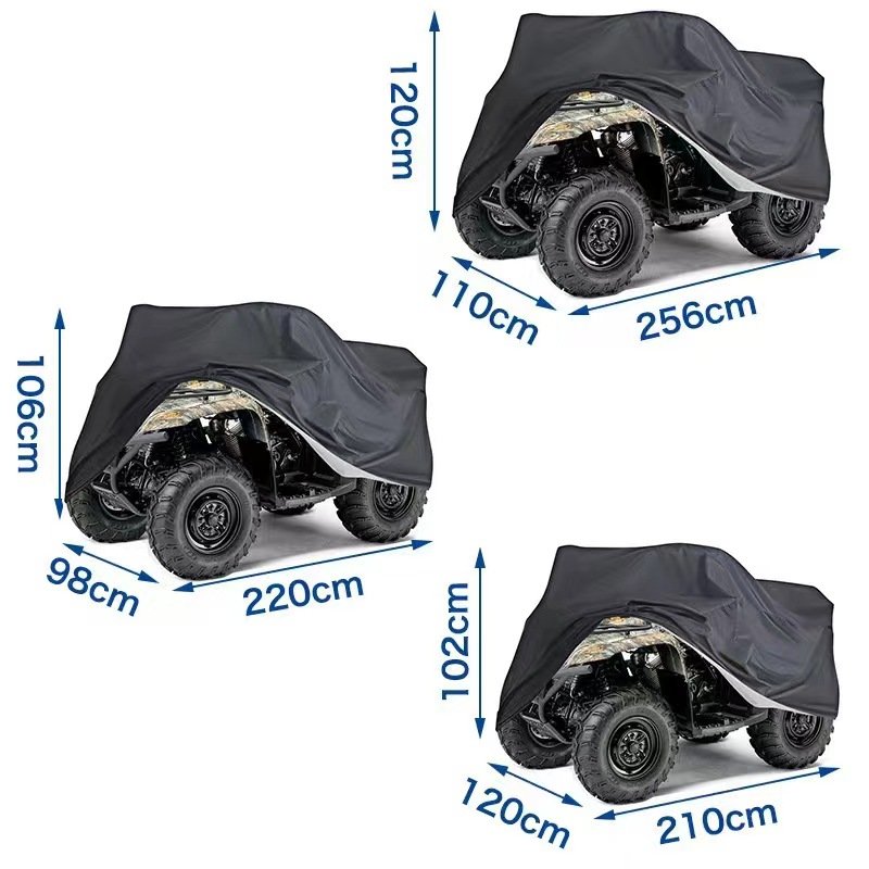 High Class GUARD New ATV Cover Polyester Material Rainproof Dustproof Sunscreen for SUV UTV ATV Customized Size - Image 3