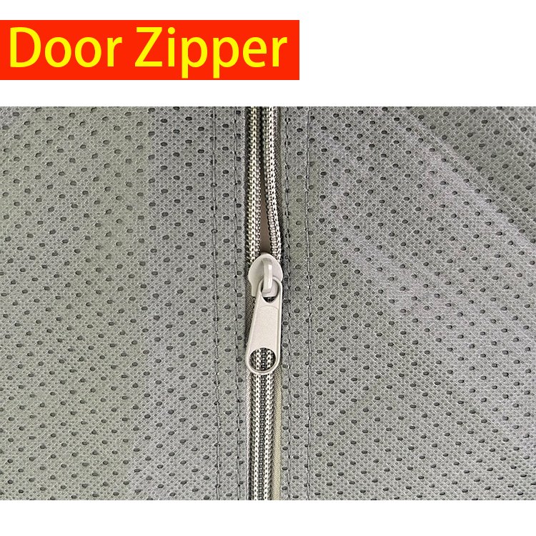 Premium Heavy-Duty Waterproof Windproof Anti-UV Polyester 5th Wheel Travel Trailer RV Cover - Image 3