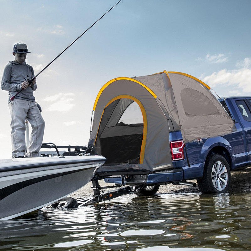 Pickup Truck Rear Bucket Waterproof Sunshade Tent Outdoor Self-Driving Tour Camping Camping Car Tent - Image 3