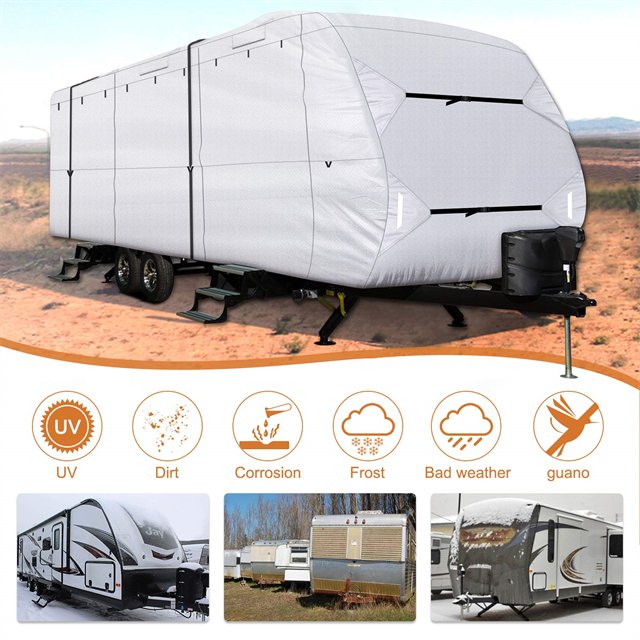 Rv Travel Trailer Covers caravan Cover Waterproof Rv Covers Motorhome - Image 3
