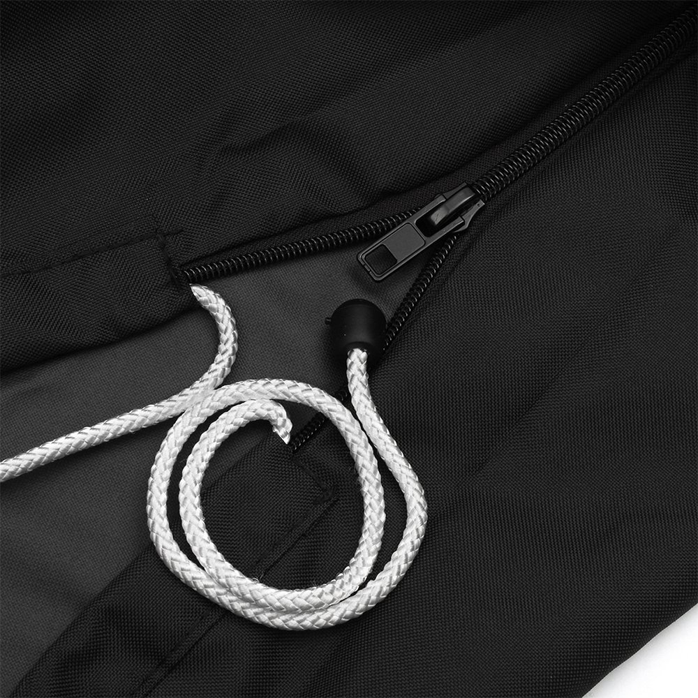 "600D Heavy Duty Full Outboard Boat Cover for 30-60hp Outboard Engine Motor Waterproof" - Image 4