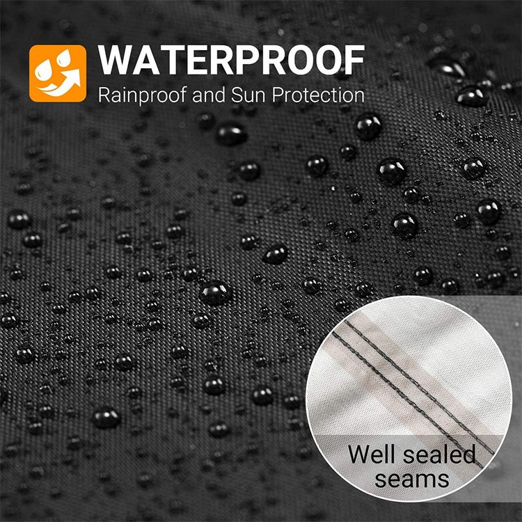 Portable Waterproof and Dustproof Outdoor Motorcycle Cover OEM Resistant Cover - Image 4