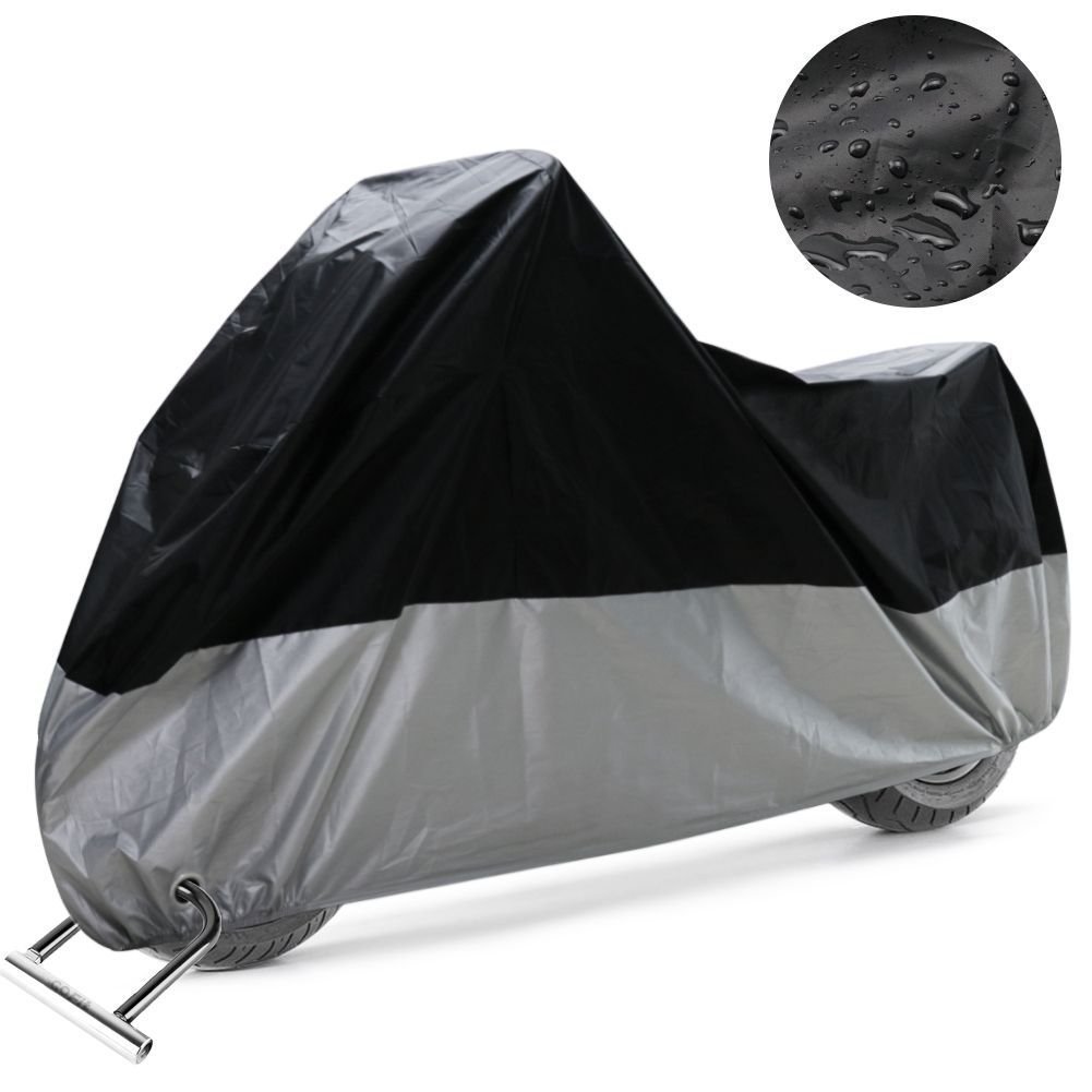 Custom Printed Large Waterproof Motorcycle Cover All Weather Protection for Motor Bikes - Image 4