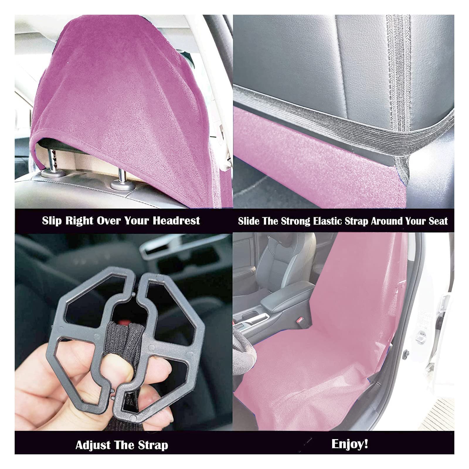 Reusable Front Towel Material Durable Airplane Theater Car Seat Cover Large for Public Transit Bus Train Model3 Model X Model S - Image 4