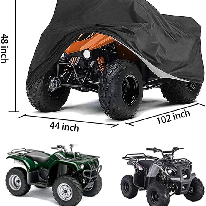 Durable All-Water ATV Cover New Universal All Weather Protection Storage Cover for Quad Bike - Image 4