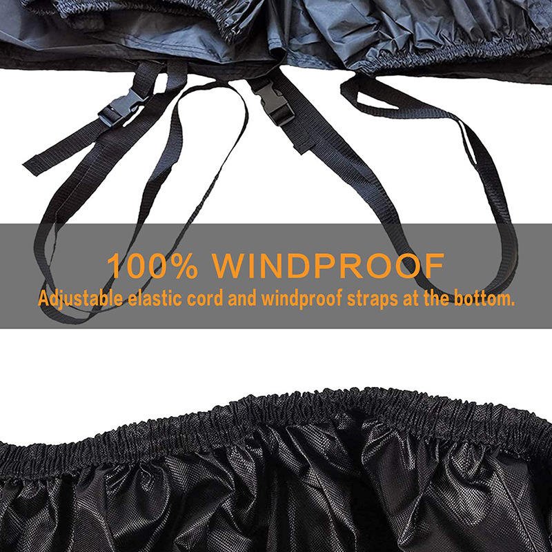 Waterproof Black Oxford UTV Body Cover with UV Protection New ATV Cover for Parts & Accessories - Image 4