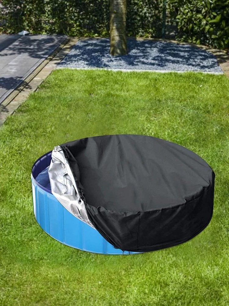 Customized round Swimming Pool Cover PVC with Germany Outdoor Garden Coated Oxford Fabric for Children and Newborns - Image 4