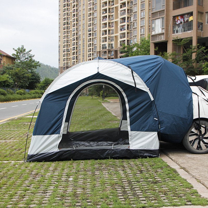 Outdoor Double-sized Self-driving Car Multi-functional Tent for Car Side and Rear - Image 4