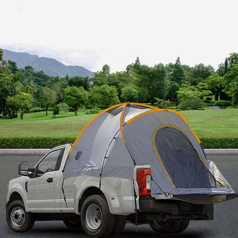 Pickup Truck Rear Bucket Waterproof Sunshade Tent Outdoor Self-Driving Tour Camping Camping Car Tent - Image 4