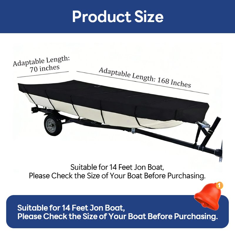 Dustproof Snowproof All-Weather Outdoor Protection Adjustable Straps Quick Release Buckles Fit Universal Boats - Image 5