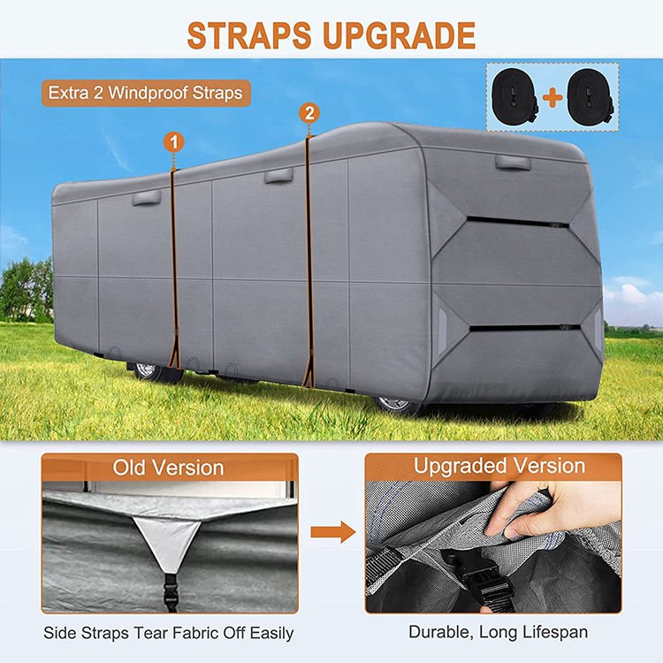 Waterproof Truck & RV Camper Cover – Heavy-Duty Outdoor Protection - Image 5