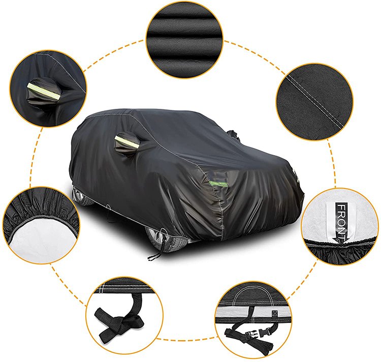 Outside Car Cover Waterproof Automatic Car Cover Dustproof Vehicle Car Cover - Image 5