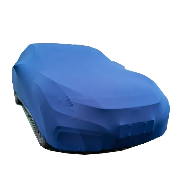 Custom Fit Elastic Stretchy Flexible Luxury Waterproof UV Protection Universal Fitment Tesla Model X 2017-2019 Indoor Car Cover - Image 5